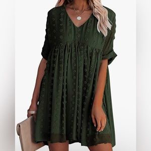 Sage green dress